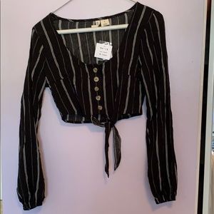 2 piece crop top and pants